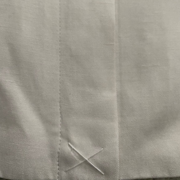 Tasso Elba Silk and Linen XL Beige 3-Button Blazer Jacket - Picture 5 of 11